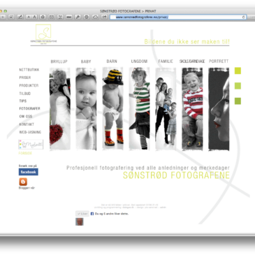 Sønstrødfotografene har samlet web og blogg